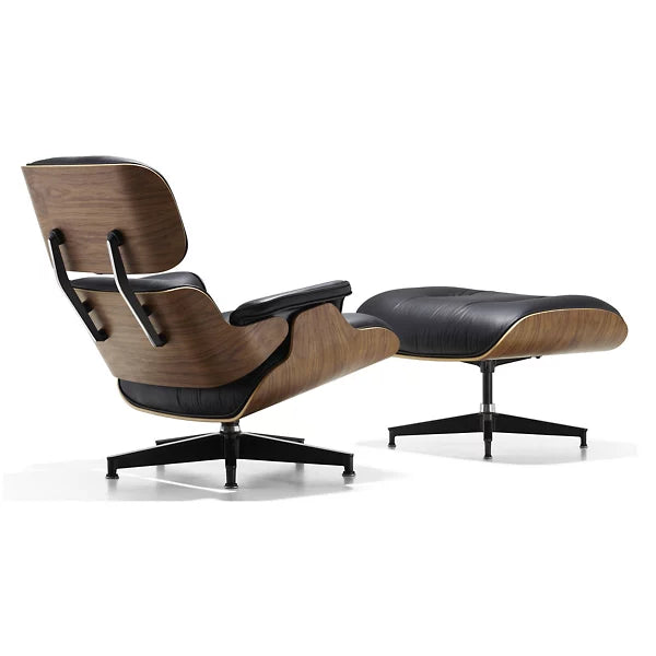 eames lounge chair with ottoman by charles ray eames for herman miller