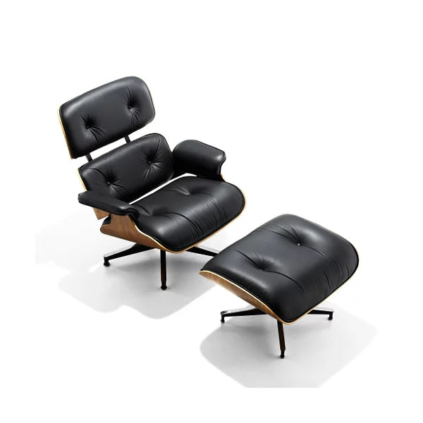 eames lounge chair with ottoman by charles ray eames for herman miller